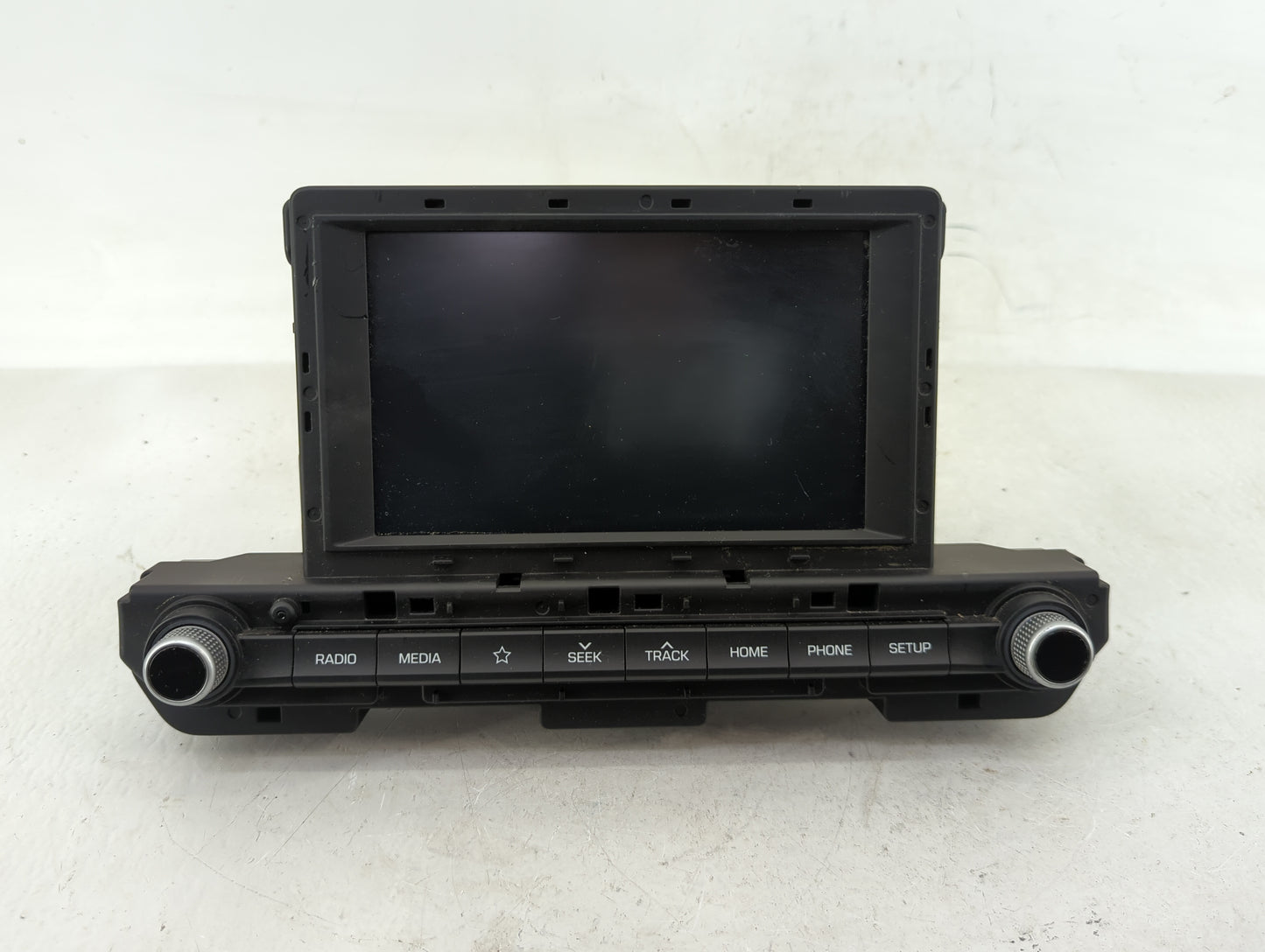 2019-2020 Hyundai Elantra Radio AM FM Cd Player Receiver Replacement P/N:96160-F2UA0SSH Fits Fits 2019 2020 OEM Used Auto Pa