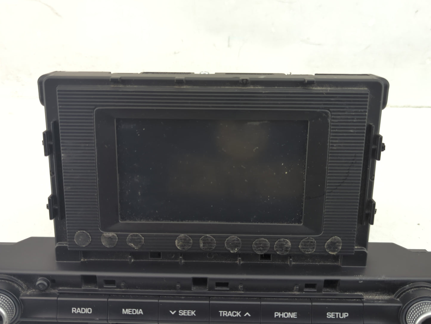 2019-2020 Hyundai Elantra Radio AM FM Cd Player Receiver Replacement P/N:96180F2UA0SSH Fits Fits 2019 2020 OEM Used Auto Par