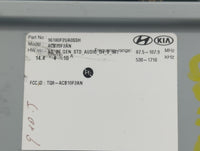 2019-2020 Hyundai Elantra Radio AM FM Cd Player Receiver Replacement P/N:96180F2UA0SSH Fits Fits 2019 2020 OEM Used Auto Par