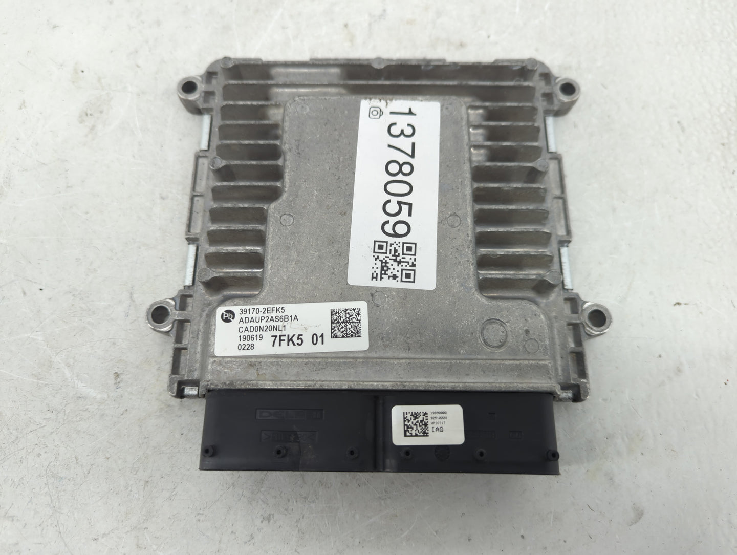 2020 Hyundai Elantra PCM Engine Control Computer ECU ECM PCU OEM P/N:39171-2EFK5 39170-2EFEK5 Fits OEM Used Auto Parts - Oem