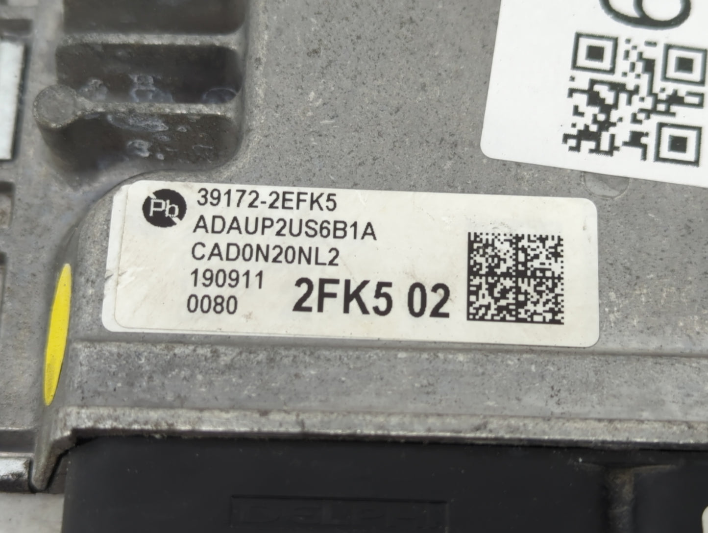 2020 Hyundai Elantra PCM Engine Control Computer ECU ECM PCU OEM P/N:39173-2EFK5 39172-2EFK5 Fits OEM Used Auto Parts - Oemu