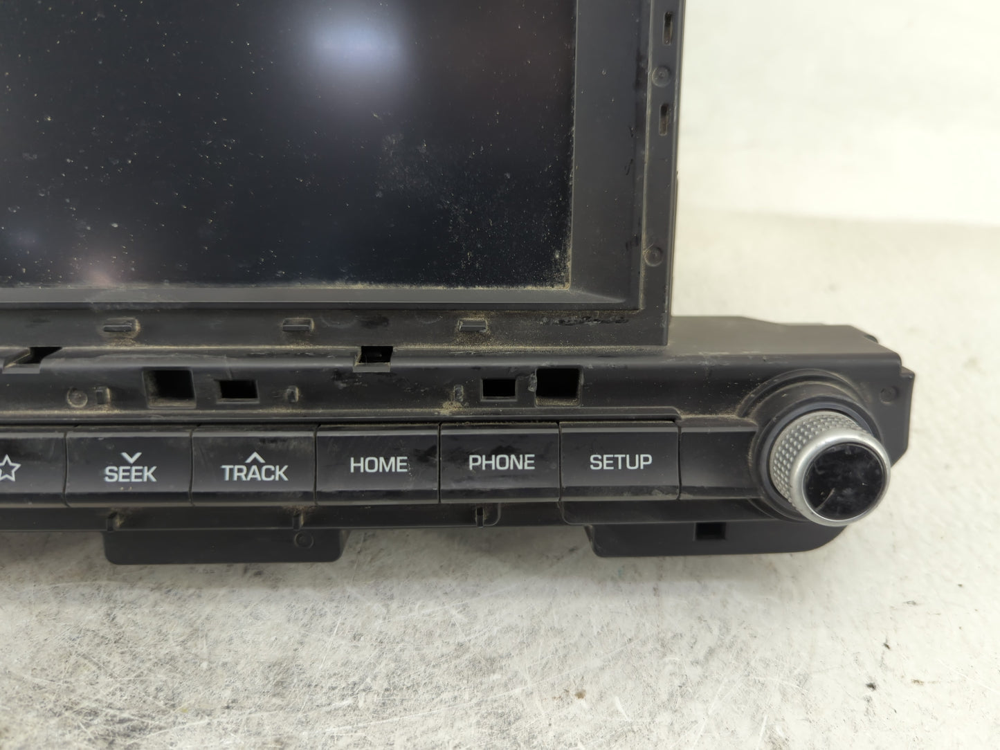 2019-2020 Hyundai Elantra Radio AM FM Cd Player Receiver Replacement P/N:96160F2CA0SSH Fits Fits 2019 2020 OEM Used Auto Par