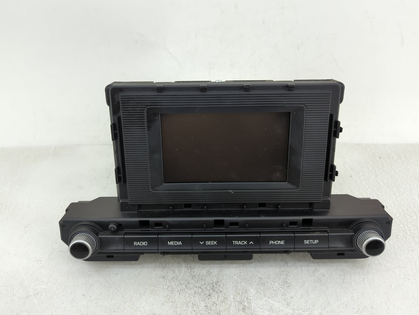 2019-2020 Hyundai Elantra Radio AM FM Cd Player Receiver Replacement P/N:96180-F2UA0SSH Fits Fits 2019 2020 OEM Used Auto Pa