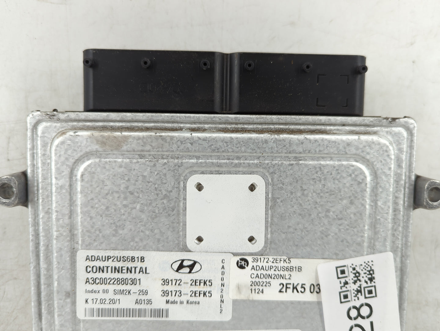 2020 Hyundai Elantra PCM Engine Control Computer ECU ECM PCU OEM P/N:39173-2EFK5 Fits OEM Used Auto Parts - Oemusedautoparts