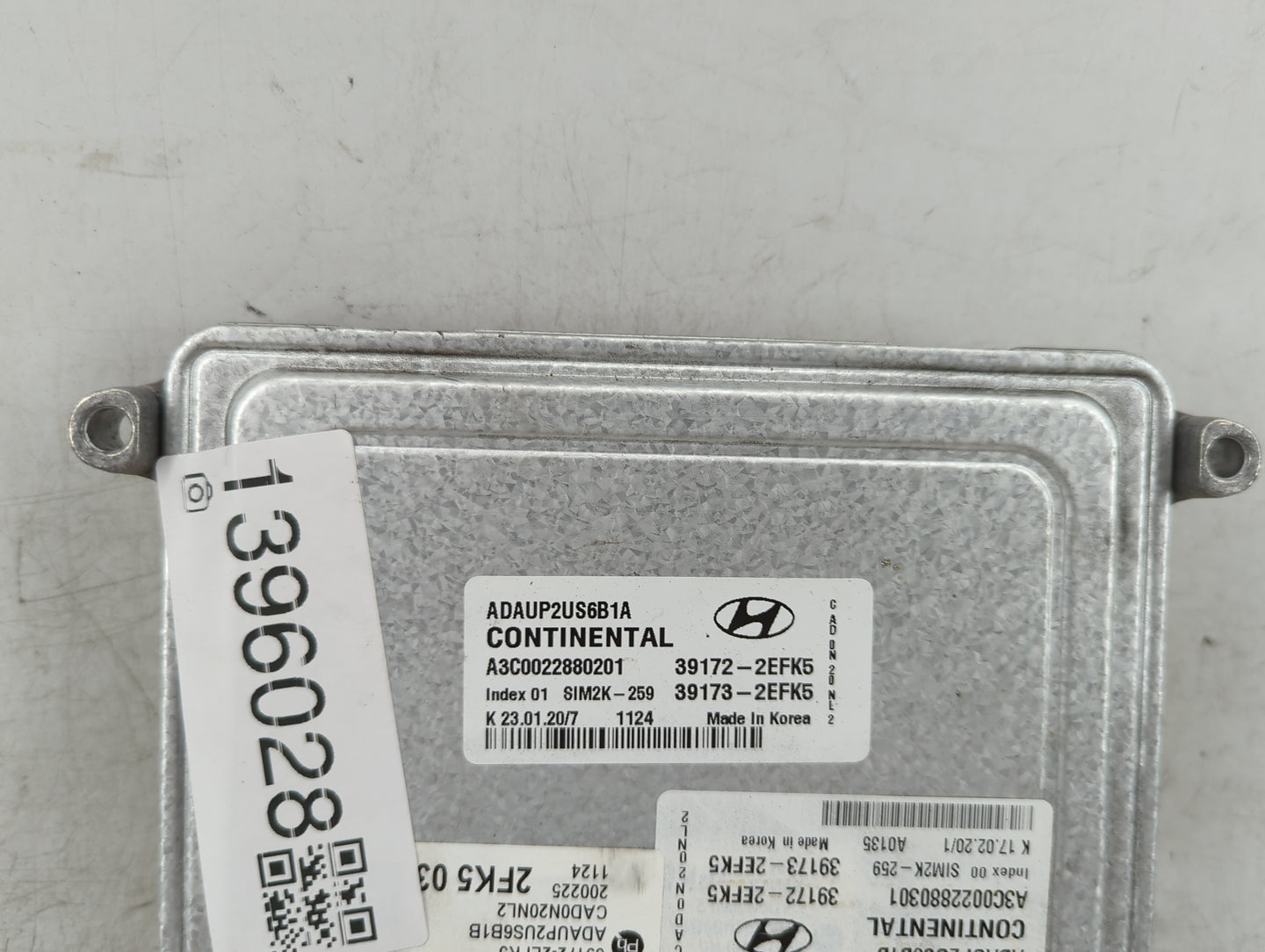 2020 Hyundai Elantra PCM Engine Control Computer ECU ECM PCU OEM P/N:39173-2EFK5 Fits OEM Used Auto Parts - Oemusedautoparts