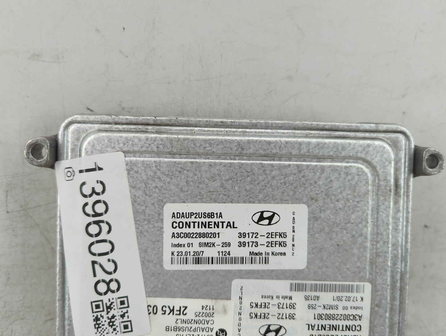 2020 Hyundai Elantra PCM Engine Control Computer ECU ECM PCU OEM P/N:39173-2EFK5 Fits OEM Used Auto Parts - Oemusedautoparts