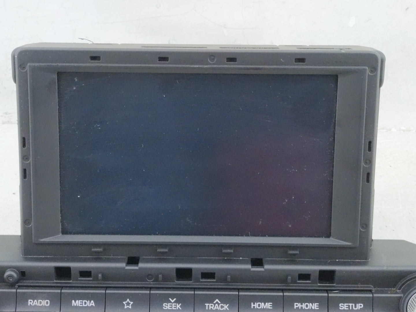 2019-2020 Hyundai Elantra Radio AM FM Cd Player Receiver Replacement P/N:96160-F2UC0SSH Fits Fits 2019 2020 OEM Used Auto Pa