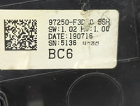 2019-2020 Hyundai Elantra Climate Control Module Temperature AC/Heater Replacement P/N:97250-F3DA0 Fits Fits 2019 2020 OEM U