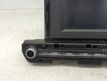 2019-2020 Hyundai Elantra Radio AM FM Cd Player Receiver Replacement P/N:96180F2UA0SSH Fits Fits 2019 2020 OEM Used Auto Parts