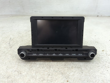 2019-2020 Hyundai Elantra Radio AM FM Cd Player Receiver Replacement P/N:96160-F2UA0SSH Fits Fits 2019 2020 OEM Used Auto Pa