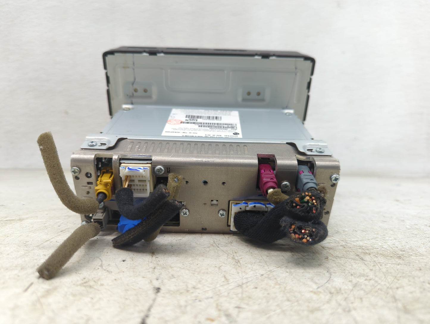2019-2020 Hyundai Elantra Radio AM FM Cd Player Receiver Replacement P/N:96160-F2UA0SSH ADB10F2AN Fits Fits 2019 2020 OEM Us