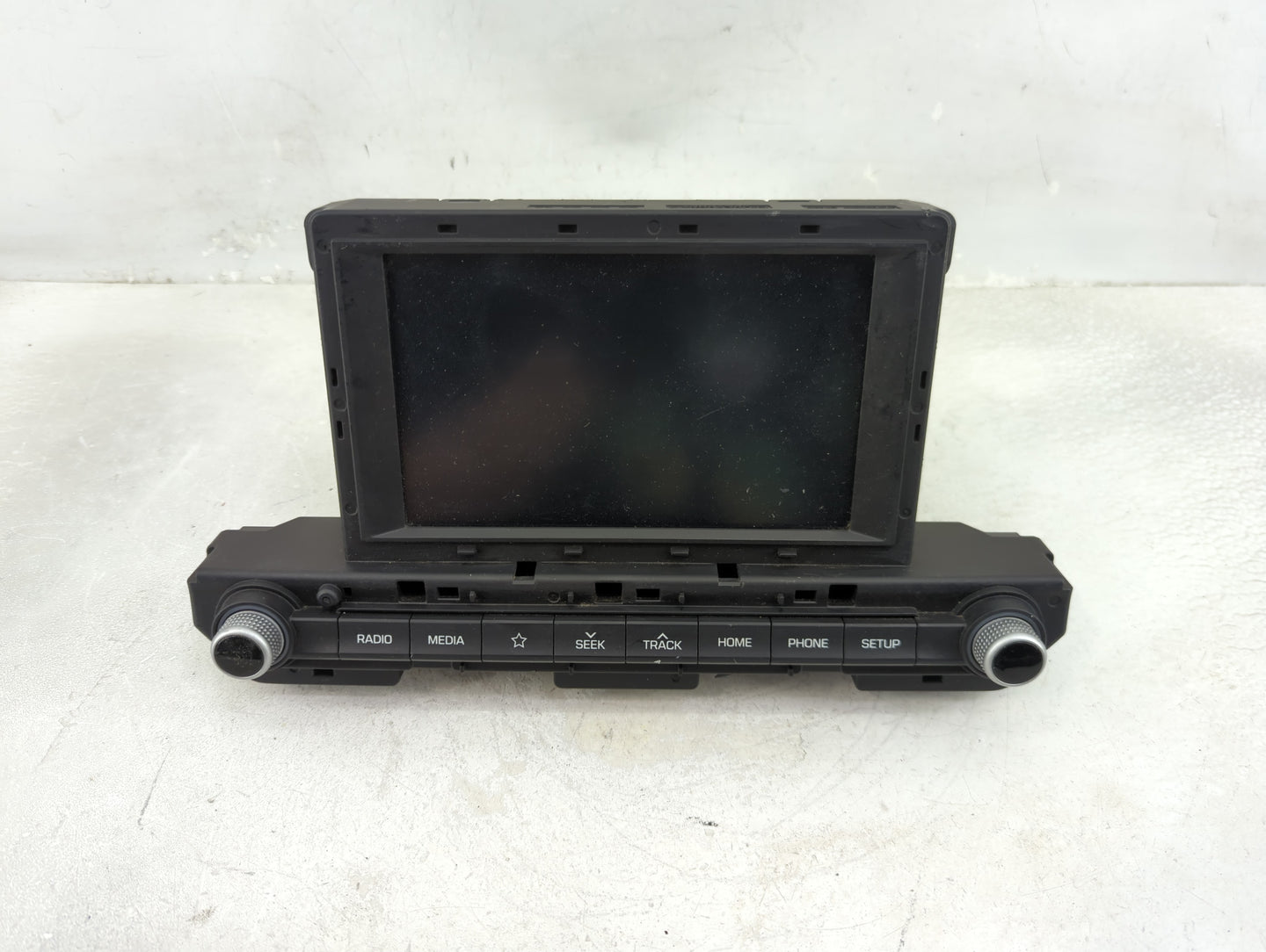 2019-2020 Hyundai Elantra Radio AM FM Cd Player Receiver Replacement P/N:96160-F2UA0SSH ADB10F2AN Fits Fits 2019 2020 OEM Us