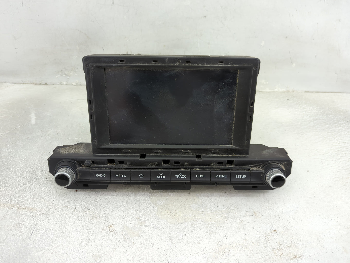 2019-2020 Hyundai Elantra Radio AM FM Cd Player Receiver Replacement P/N:96160-F2UC0SSH ADB40F2AN Fits Fits 2019 2020 OEM Us