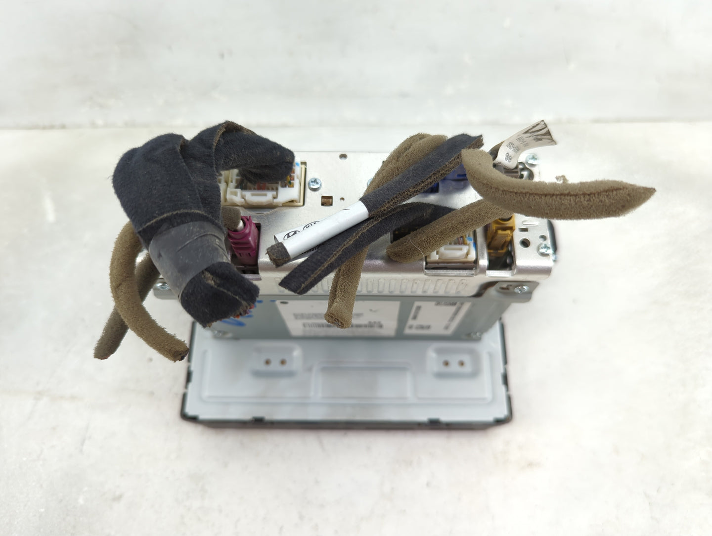 2019-2020 Hyundai Elantra Radio AM FM Cd Player Receiver Replacement P/N:96160-F2UC0SSH ADB40F2AN Fits Fits 2019 2020 OEM Us