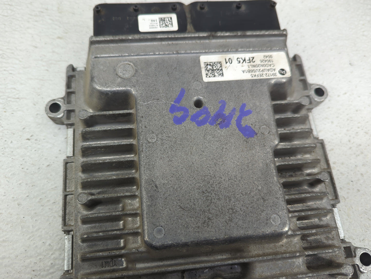 2020 Hyundai Elantra PCM Engine Control Computer ECU ECM PCU OEM P/N:39172-2EFK5 ADAUP2US6B1A, A3C0022880101, 39173-2EFK5 Fi