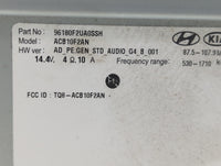 2019-2020 Hyundai Elantra Radio AM FM Cd Player Receiver Replacement P/N:96180F2UA0SSH ACB10F2AN Fits Fits 2019 2020 OEM Use