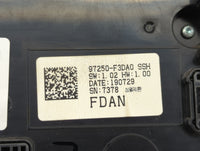 2019-2020 Hyundai Elantra Climate Control Module Temperature AC/Heater Replacement P/N:97250-F3DA0 Fits Fits 2019 2020 OEM U
