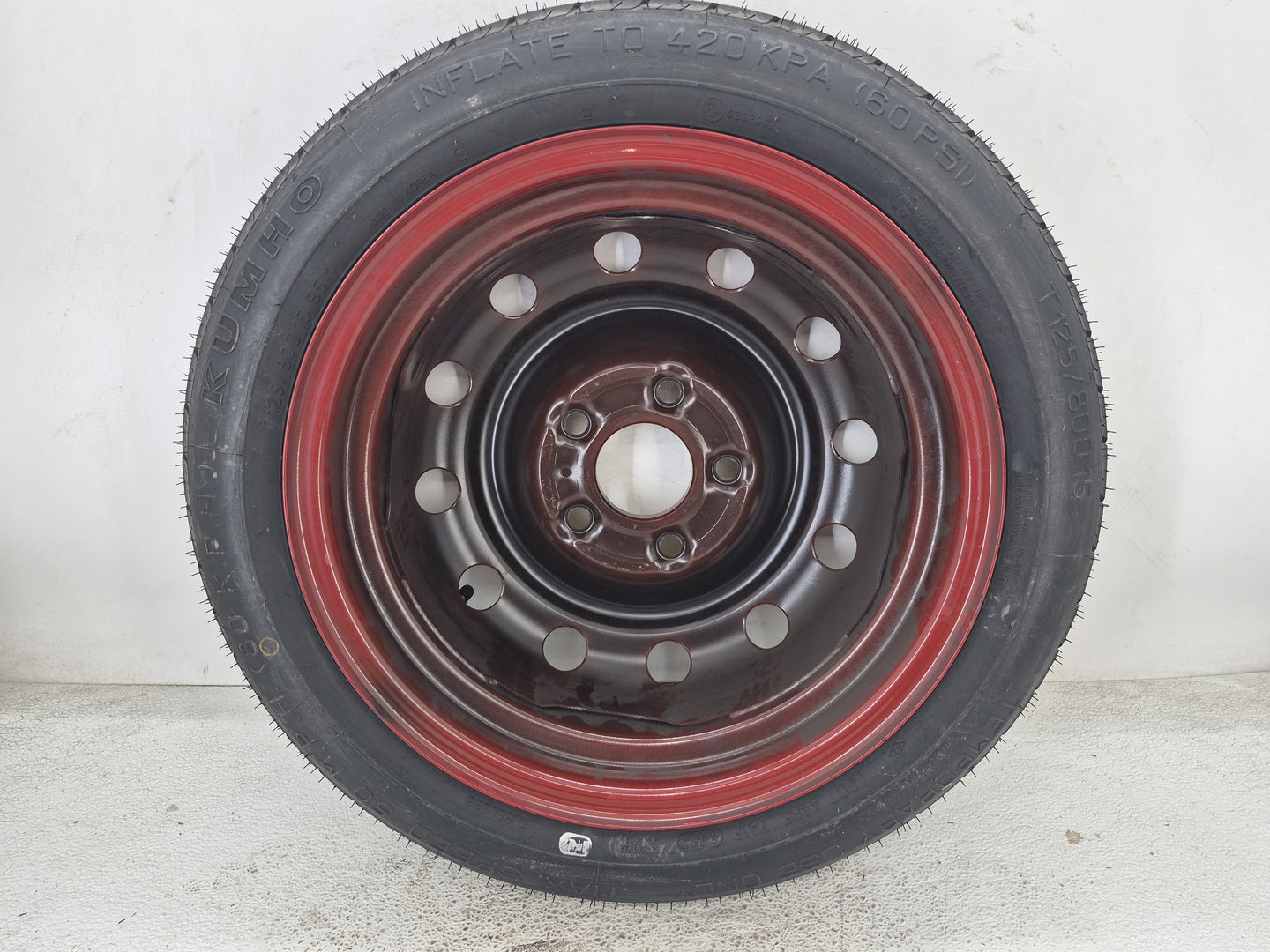 2007-2022 Hyundai Elantra Spare Donut Tire Wheel Rim Oem 1461760 - Oemusedautoparts1.com