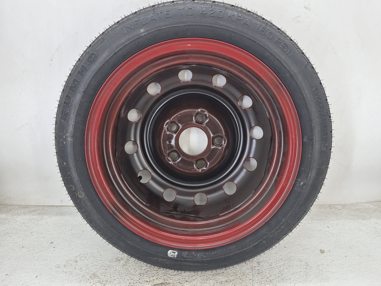 2007-2022 Hyundai Elantra Spare Donut Tire Wheel Rim Oem 1461760 - Oemusedautoparts1.com