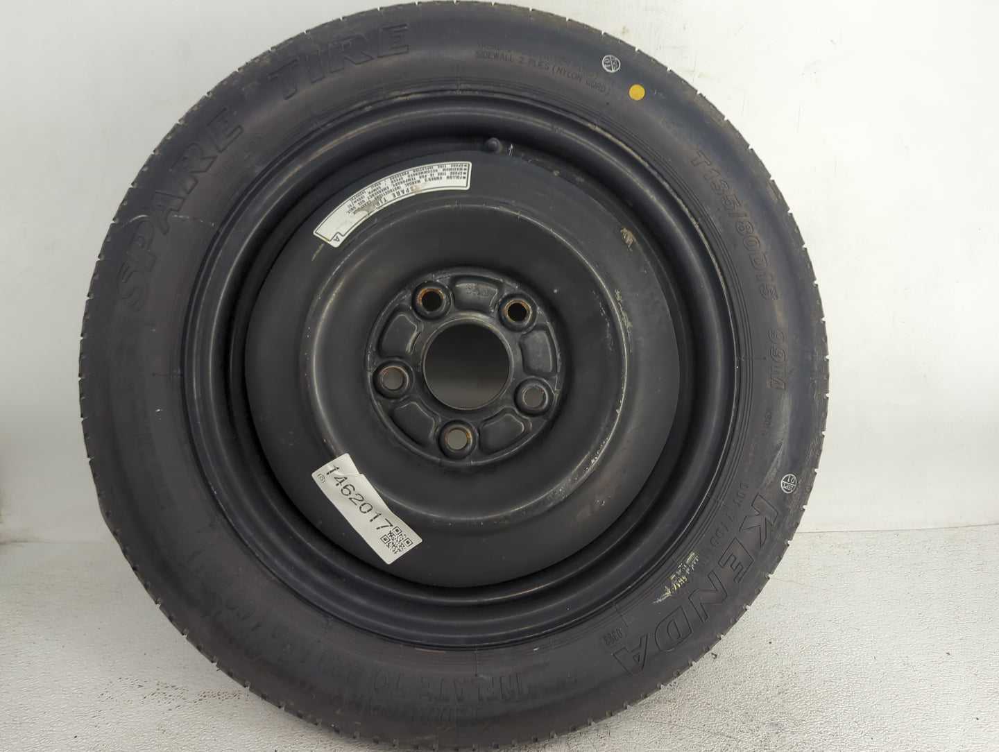 2020 Hyundai Elantra Spare Donut Tire Wheel Rim Oem - Oemusedautoparts1.com