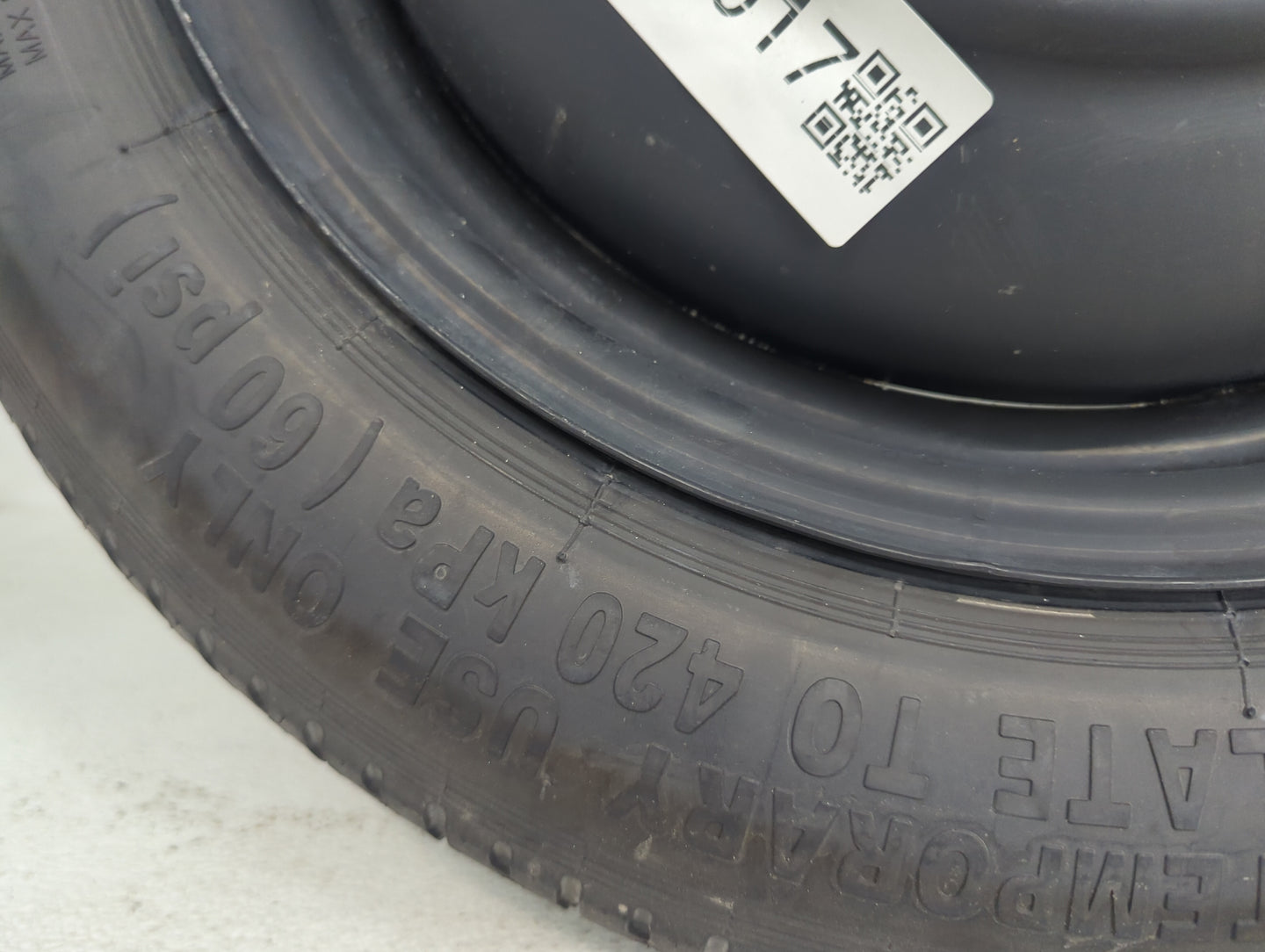 2020 Hyundai Elantra Spare Donut Tire Wheel Rim Oem - Oemusedautoparts1.com