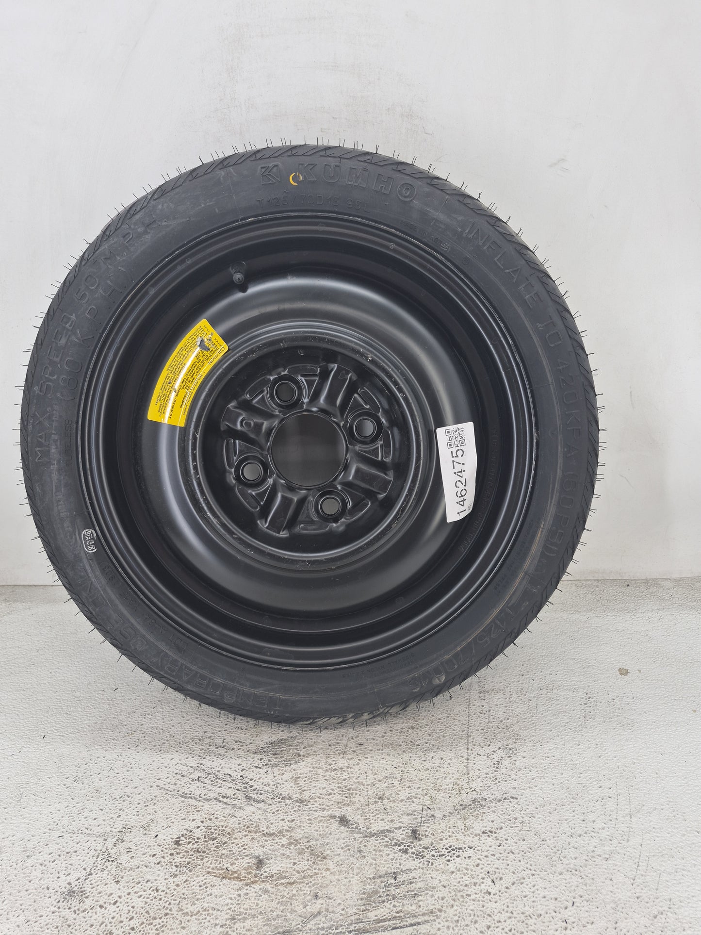 2011-2022 Hyundai Elantra Spare Donut Tire Wheel Rim Oem 1462475 - Oemusedautoparts1.com