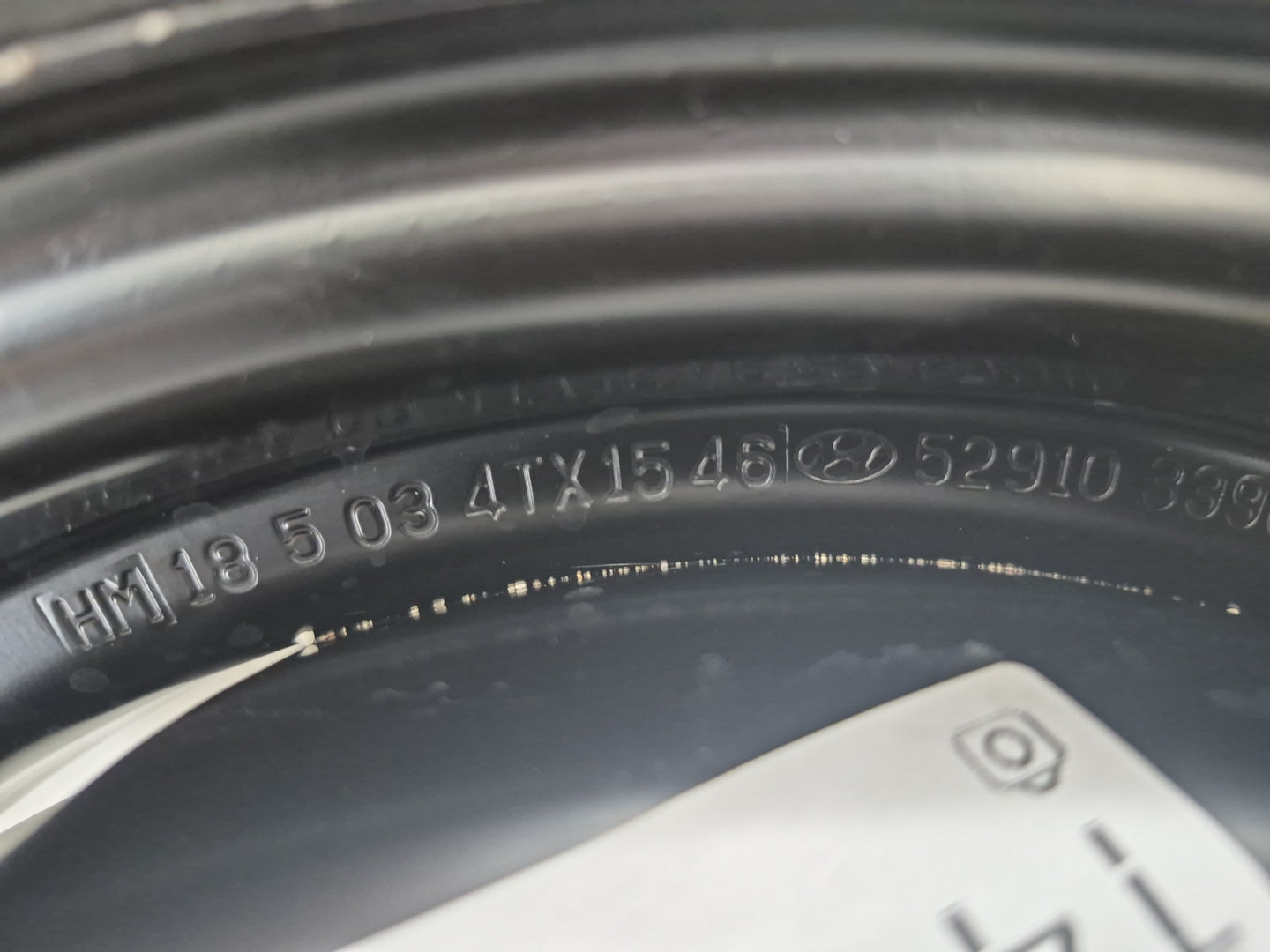 2011-2022 Hyundai Elantra Spare Donut Tire Wheel Rim Oem 1462475 - Oemusedautoparts1.com