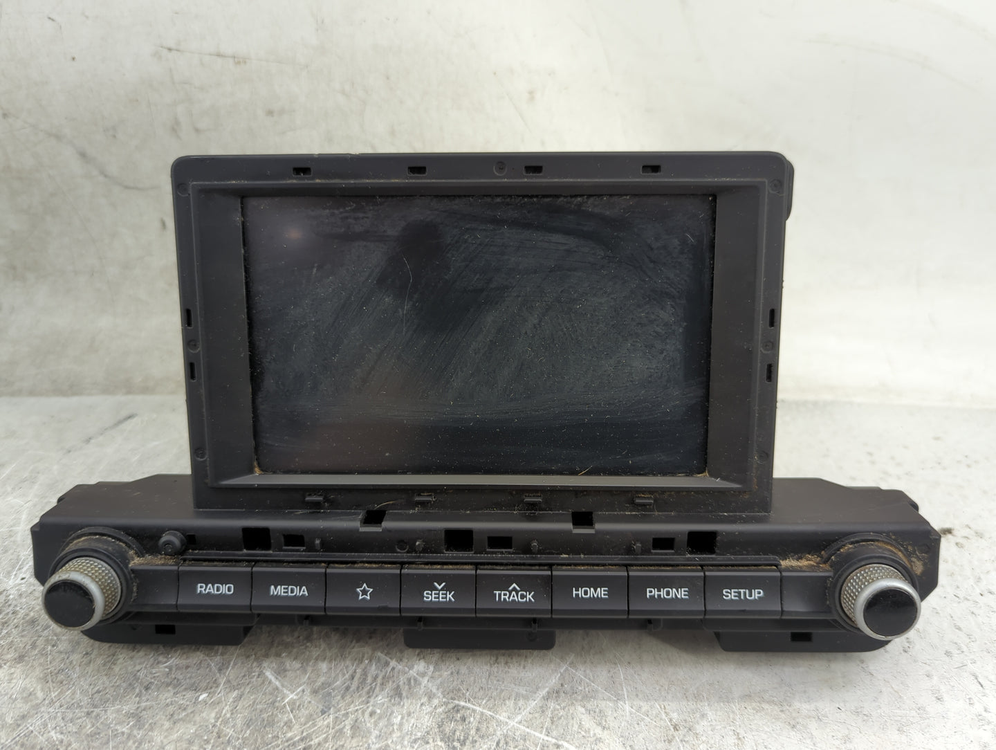 2019-2020 Hyundai Elantra Radio AM FM Cd Player Receiver Replacement P/N:96160-F2UA0SSH ADB10F2AN Fits Fits 2019 2020 OEM Us