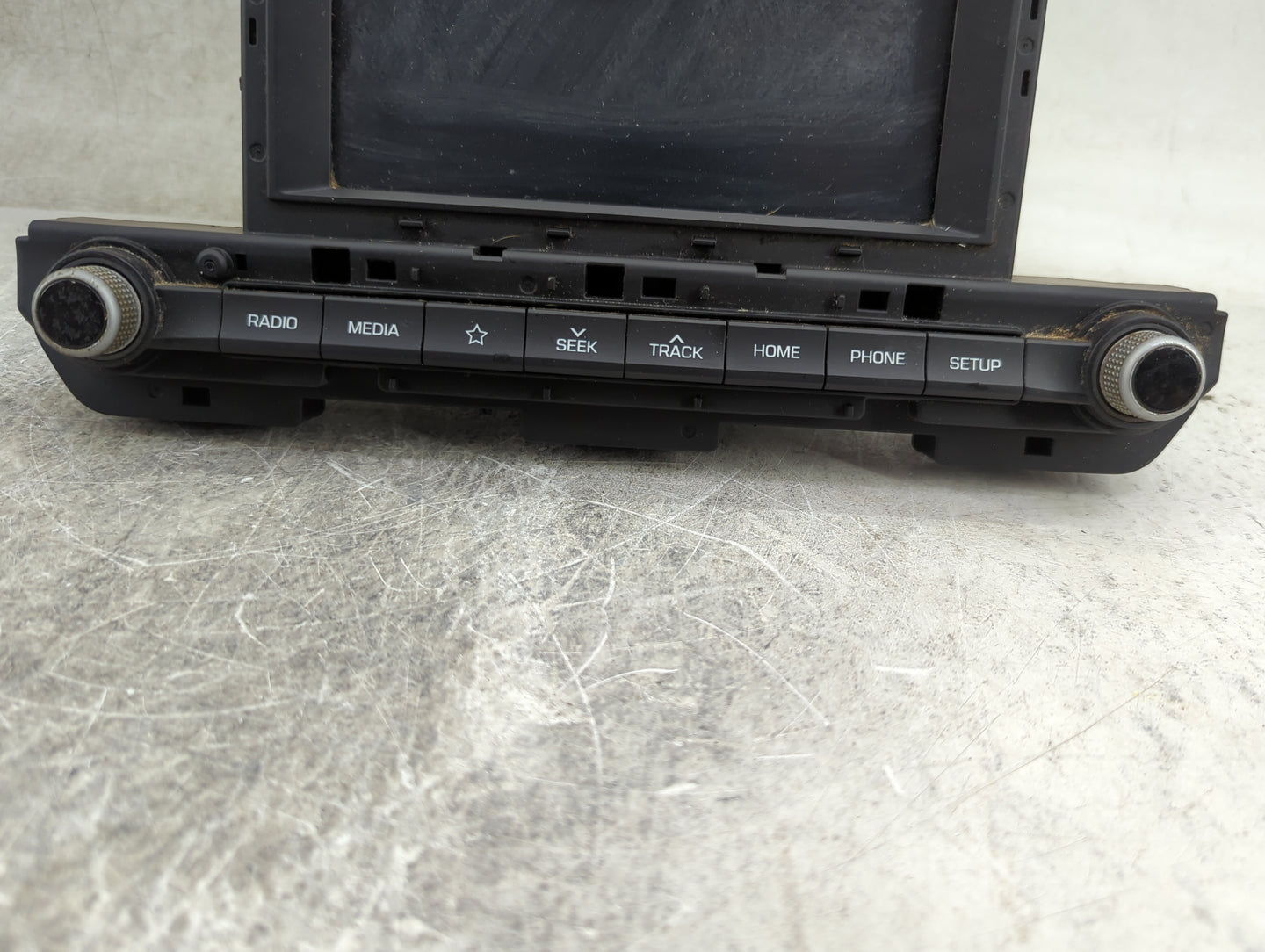 2019-2020 Hyundai Elantra Radio AM FM Cd Player Receiver Replacement P/N:96160-F2UA0SSH ADB10F2AN Fits Fits 2019 2020 OEM Us