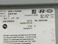 2019-2020 Hyundai Elantra Radio AM FM Cd Player Receiver Replacement P/N:96160-F2UA0SSH ADB10F2AN Fits Fits 2019 2020 OEM Us