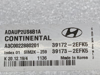 2020 Hyundai Elantra PCM Engine Control Computer ECU ECM PCU OEM P/N:39172-2EFK5 ADAUP2US6B1A, 39173-2EFK5 Fits OEM Used Aut