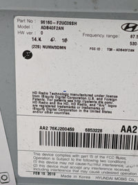 2019-2020 Hyundai Elantra Radio AM FM Cd Player Receiver Replacement P/N:96160-F2UC0SSH ADB40F2AN Fits Fits 2019 2020 OEM Us
