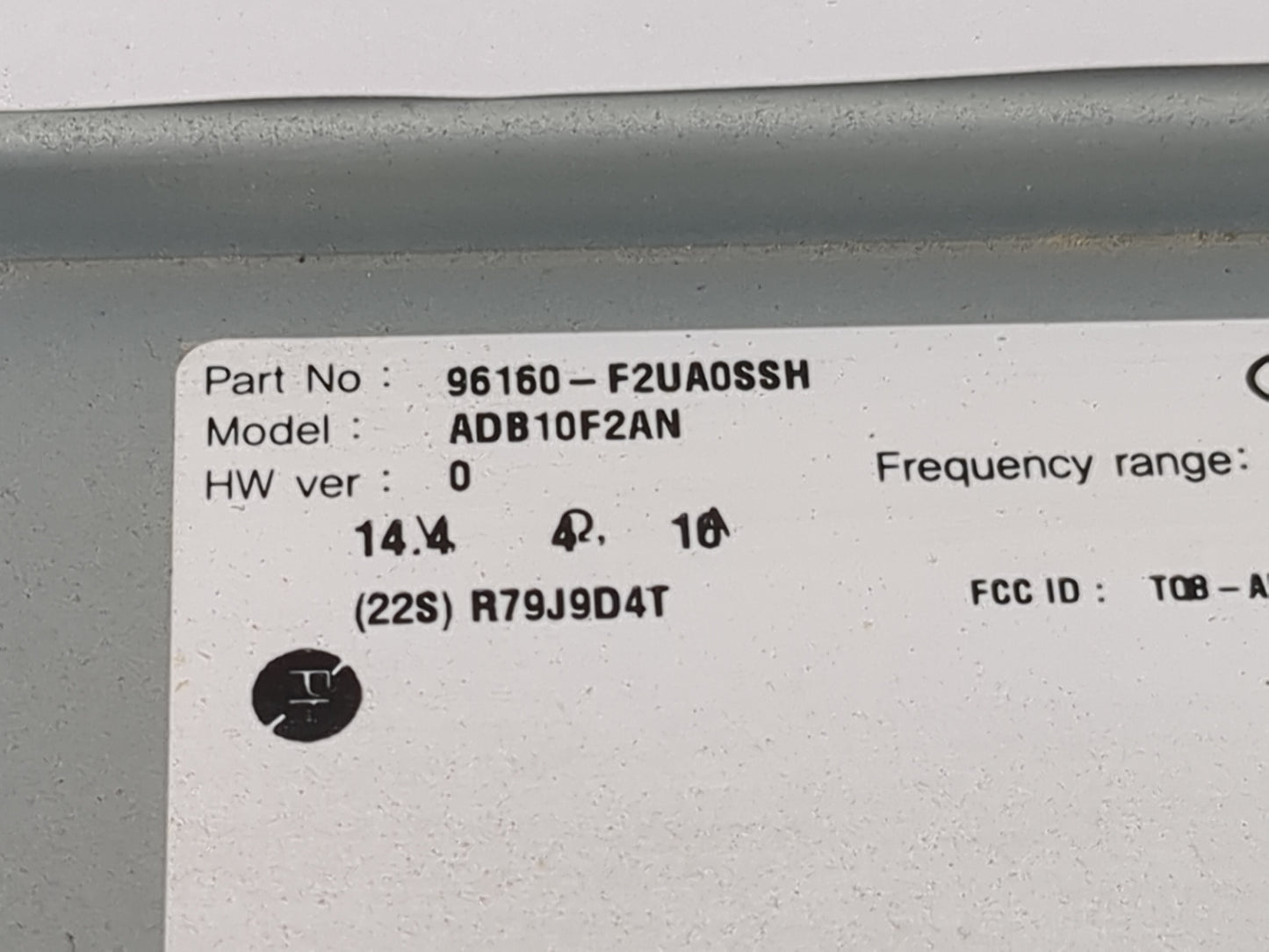 2019-2020 Hyundai Elantra Information Display Screen 1474928 - Oemusedautoparts1.com