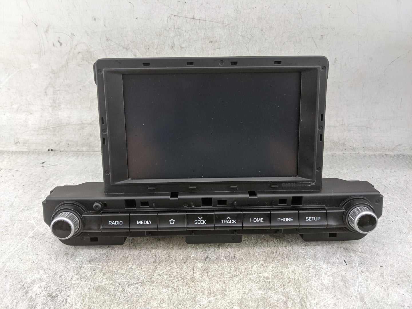 2019-2020 Hyundai Elantra Radio AM FM Cd Player Receiver Replacement P/N:96160-F2UA0SSH ADB10F2AN Fits Fits 2019 2020 OEM Us