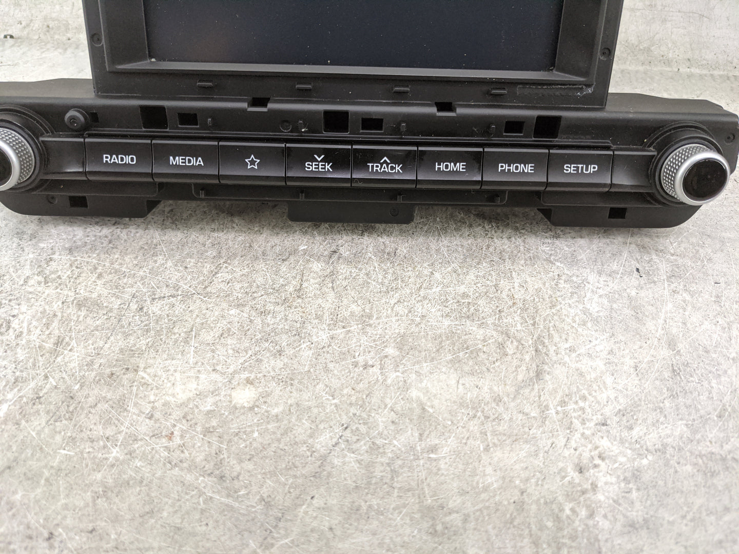 2019-2020 Hyundai Elantra Radio AM FM Cd Player Receiver Replacement P/N:96160-F2UA0SSH ADB10F2AN Fits Fits 2019 2020 OEM Us