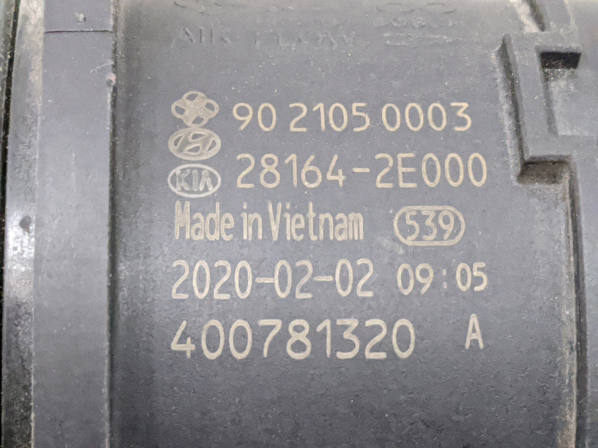 2020 Hyundai Elantra Mass Air Flow Meter Maf 1485902 - Oemusedautoparts1.com