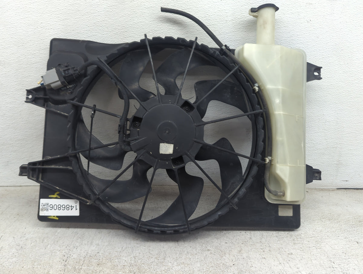 2020 Hyundai Elantra Electric Radiator Cooling Fan Motor Assembly Fits OEM Used Auto Parts - Oemusedautoparts1.com
