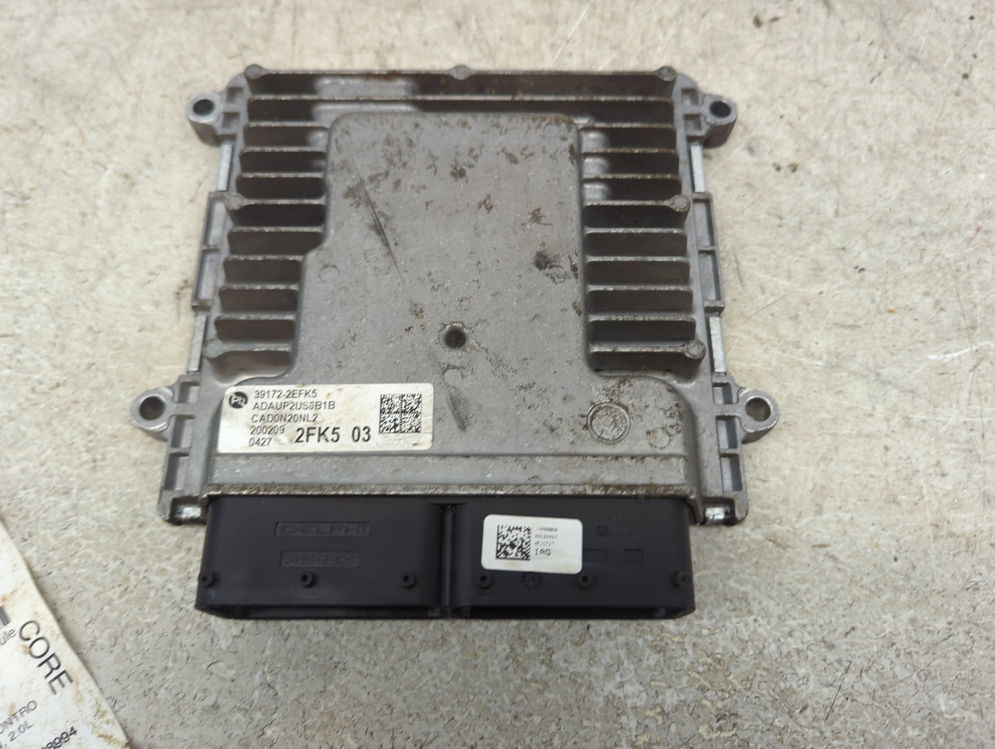 2020 Hyundai Elantra PCM Engine Control Computer ECU ECM PCU OEM P/N:39172-2EFK5 39173-2EFK5, ADAUP2US6B1B, A3C0022880301 Fi