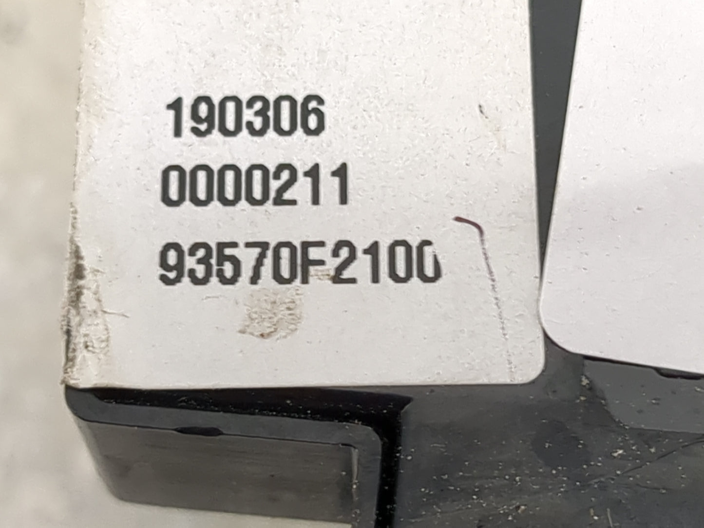 2017-2020 Hyundai Elantra Master Power Window Switch Replacement Driver Side Left P/N:93570F2100 Fits Fits 2017 2018 2019 20