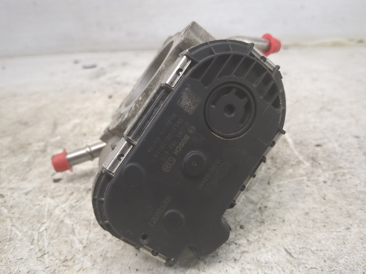 2017-2020 Hyundai Elantra Throttle Body P/N:0 280 750 678 35100-03AA0, 9601106:19:58 Fits Fits 2017 2018 2019 2020 OEM Used 