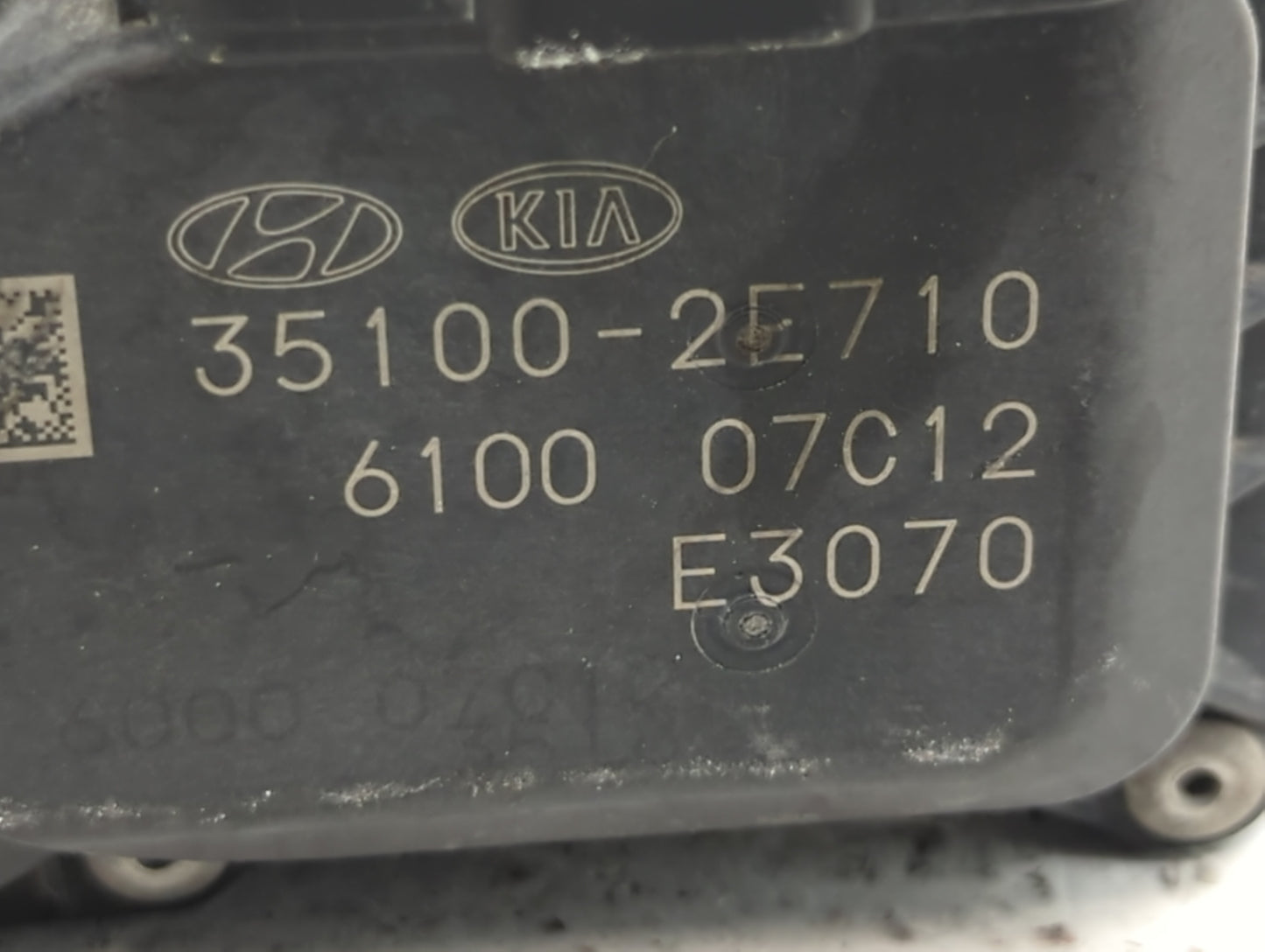 2011-2020 Hyundai Elantra Throttle Body P/N:35100-2E710 35100-2E000 Fits OEM Used Auto Parts - Oemusedautoparts1.com