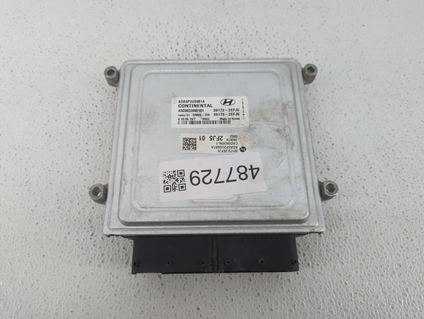 2020 Hyundai Elantra PCM Engine Control Computer ECU ECM PCU OEM P/N:39173-2EFJ5 39172-2EFJ5, 39172-2EFK5, 39173-2EFK5 Fits 
