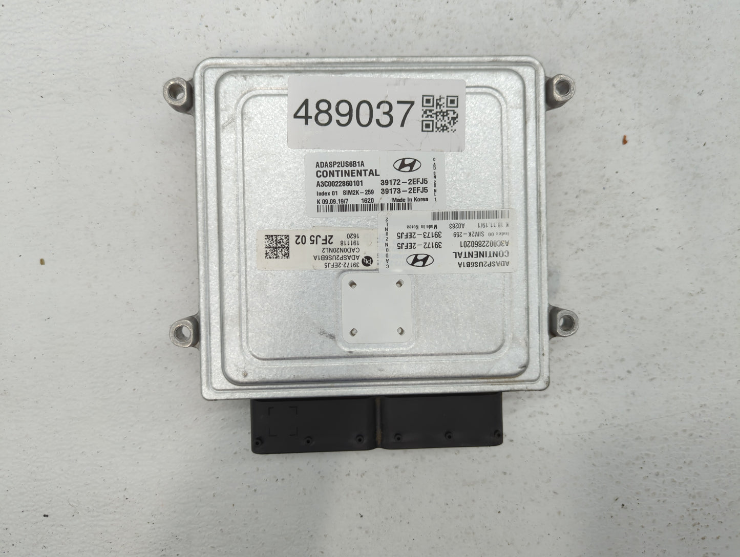 2020 Hyundai Elantra PCM Engine Control Computer ECU ECM PCU OEM P/N:39173-2EFJ5 39172-2EFJ5, 39173-2EFK5, 39172-2EFK5 Fits 
