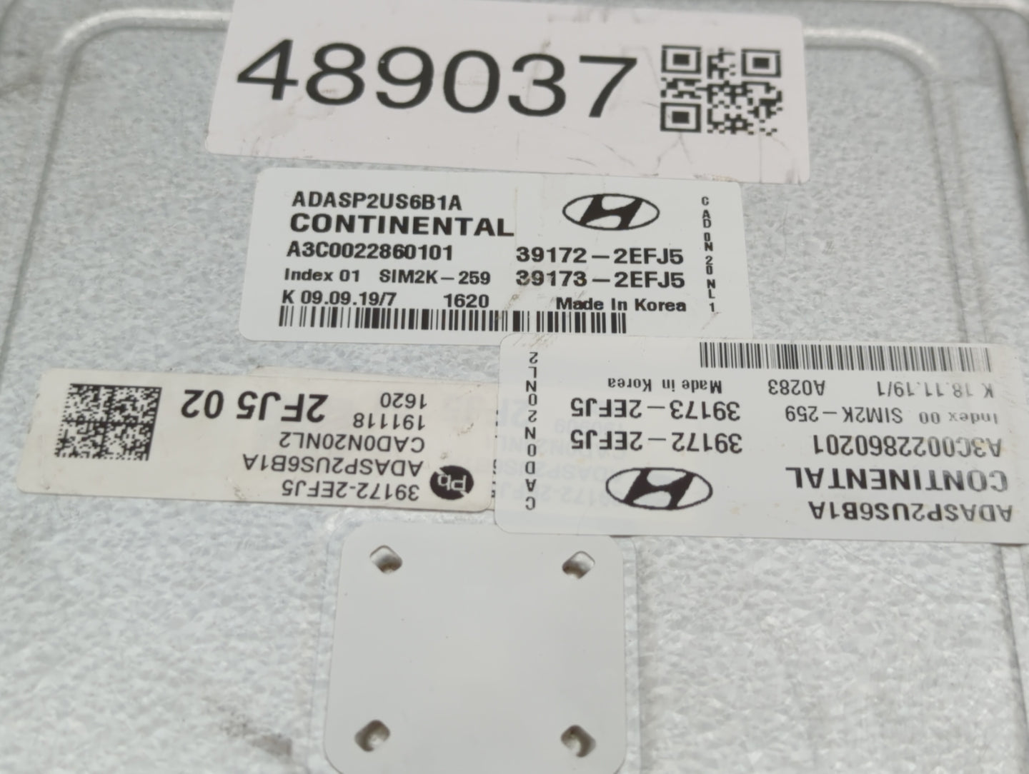 2020 Hyundai Elantra PCM Engine Control Computer ECU ECM PCU OEM P/N:39173-2EFJ5 39172-2EFJ5, 39173-2EFK5, 39172-2EFK5 Fits 