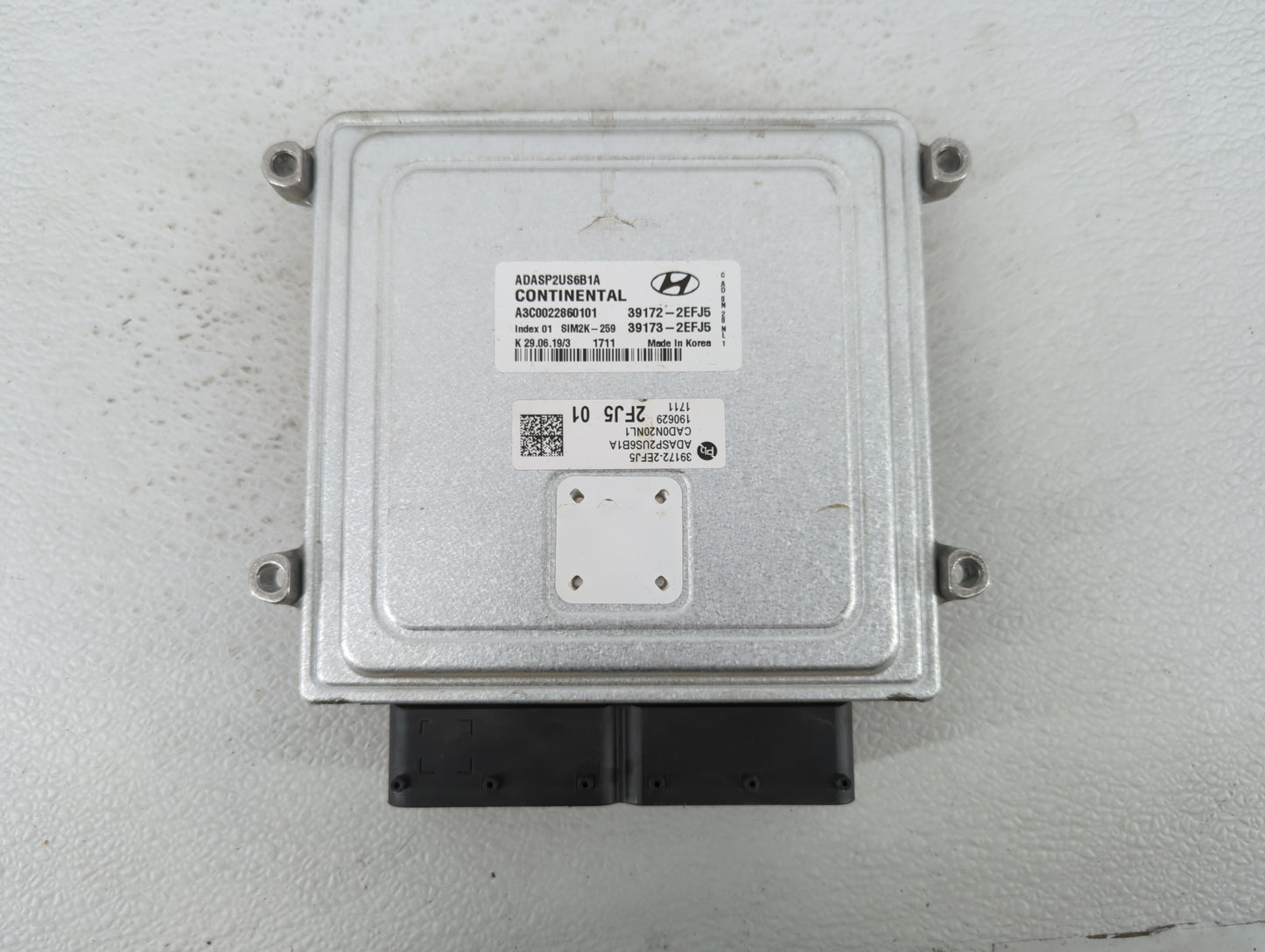 2020 Hyundai Elantra PCM Engine Control Computer ECU ECM PCU OEM P/N:39173-2EFJ5 39172-2EFJ5, 39173-2EFK5, 39172-2EFK5 Fits 