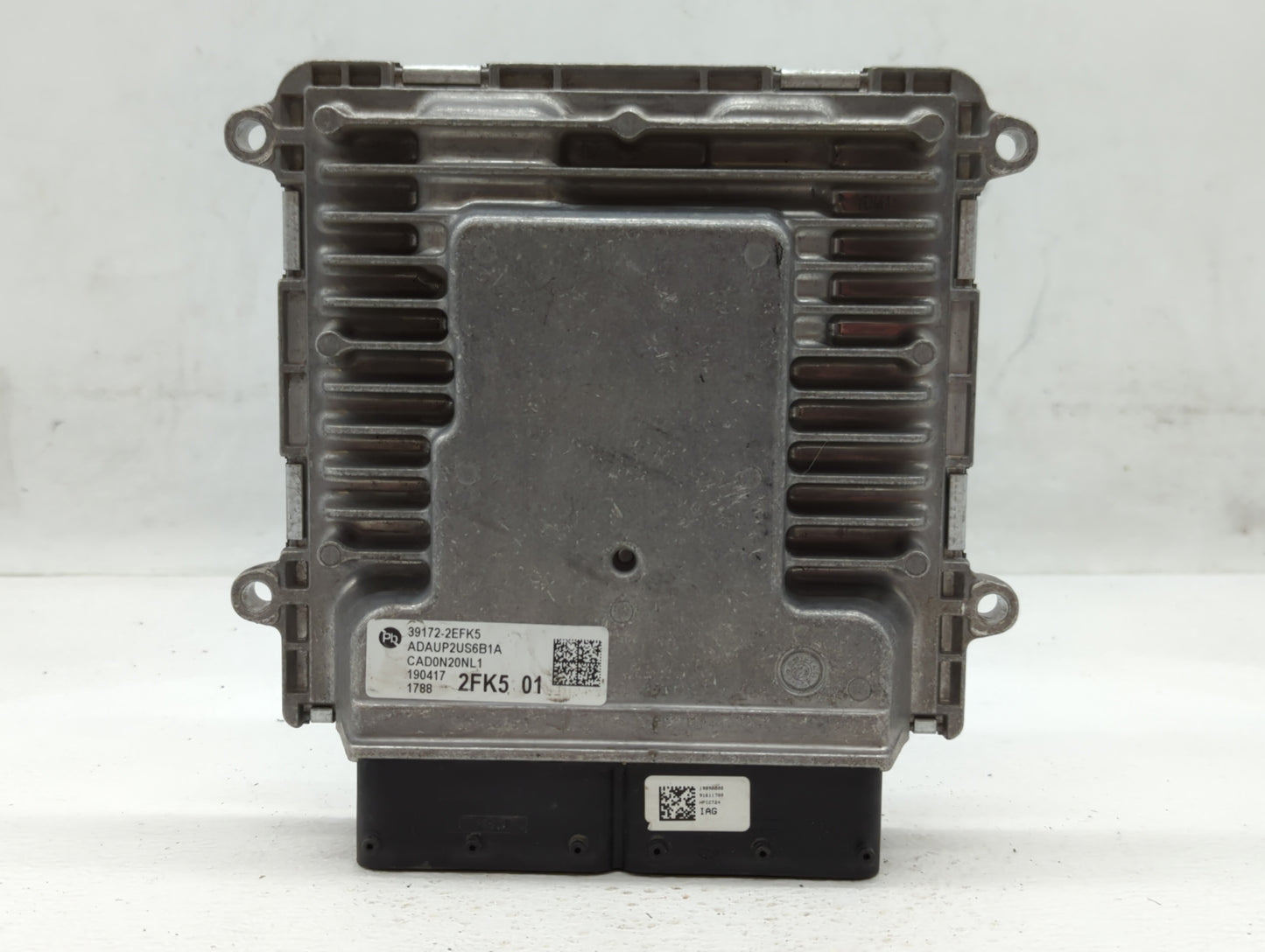 2019-2020 Hyundai Elantra PCM Engine Control Computer ECU ECM PCU OEM P/N:39172-2EFK5 Fits Fits 2019 2020 OEM Used Auto Part