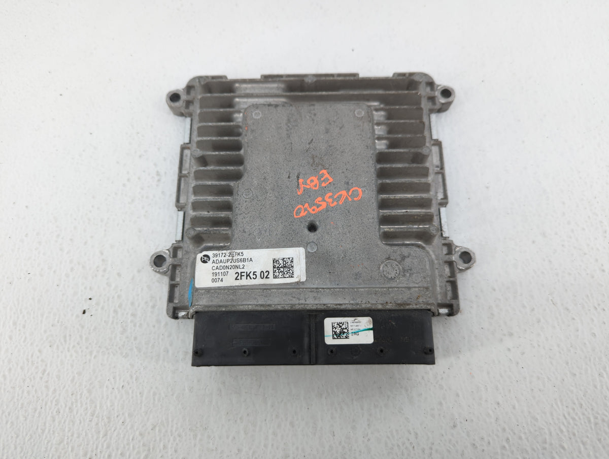 2020 Hyundai Elantra PCM Engine Control Computer ECU ECM PCU OEM P/N:39172-2EFK5 39173-2EFK5 OEM Used Auto Parts - Oemusedau