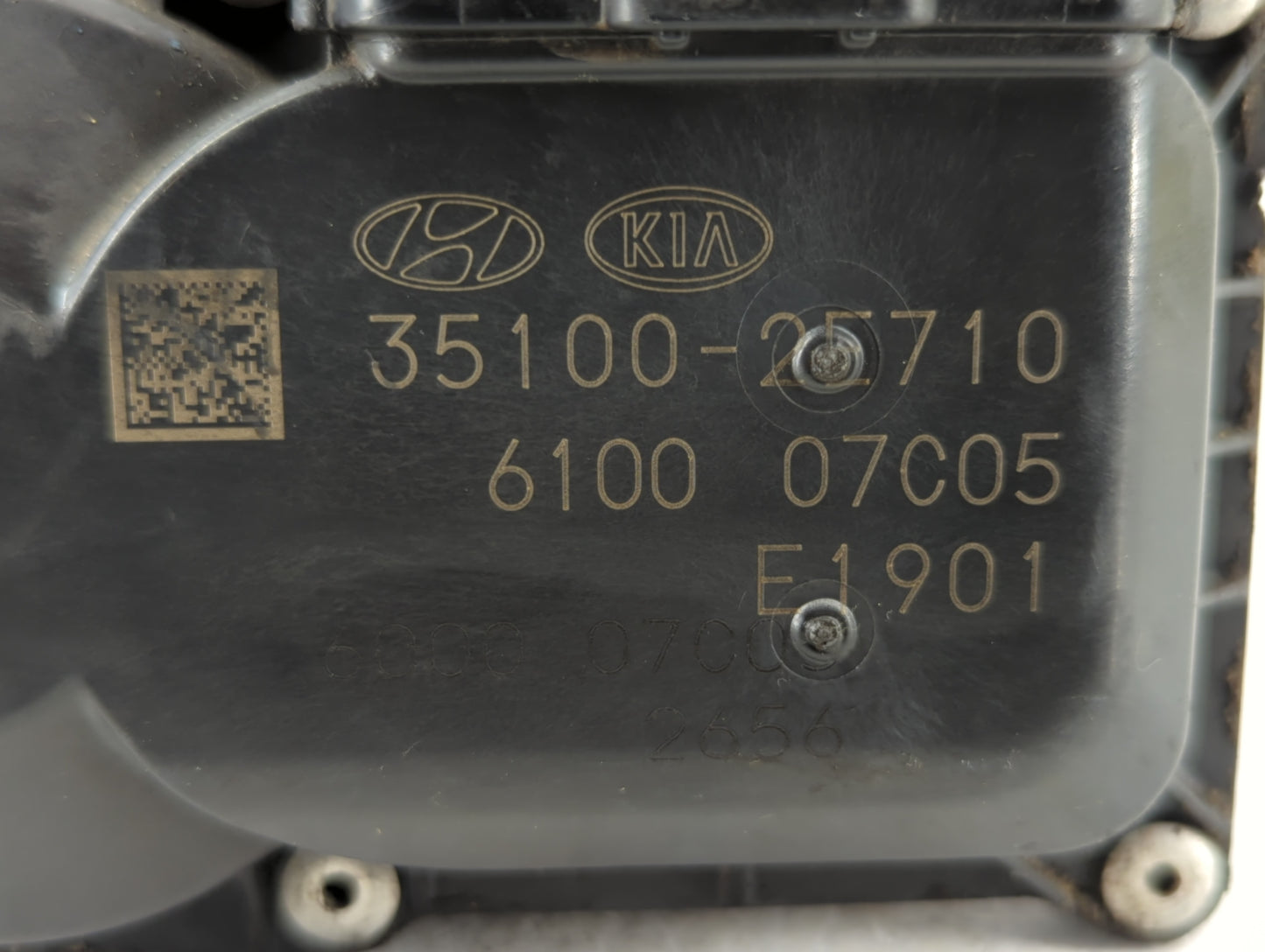 2011-2020 Hyundai Elantra Throttle Body P/N:6100 07C05 35100-2E710 Fits OEM Used Auto Parts - Oemusedautoparts1.com