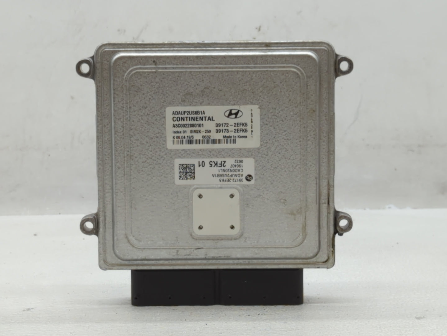 2020 Hyundai Elantra PCM Engine Control Computer ECU ECM PCU OEM P/N:39172-2EFK5 39173-2EFK5 Fits OEM Used Auto Parts - Oemu