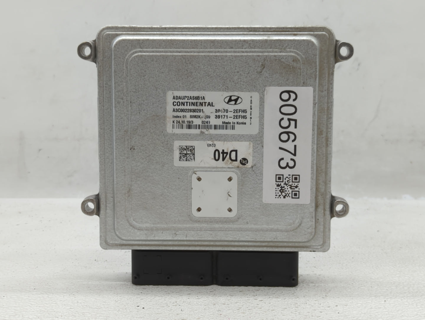2020 Hyundai Elantra PCM Engine Control Computer ECU ECM PCU OEM P/N:39171-2EFH5 39170-2EFH5 Fits OEM Used Auto Parts - Oemu